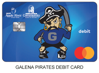 Galena Pirate Debit Card
