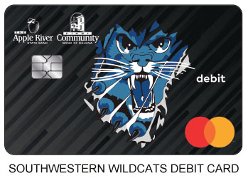 Southwestern Wildcats Debit Card