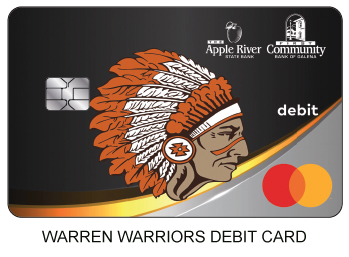 Warren Warriors Debit Card
